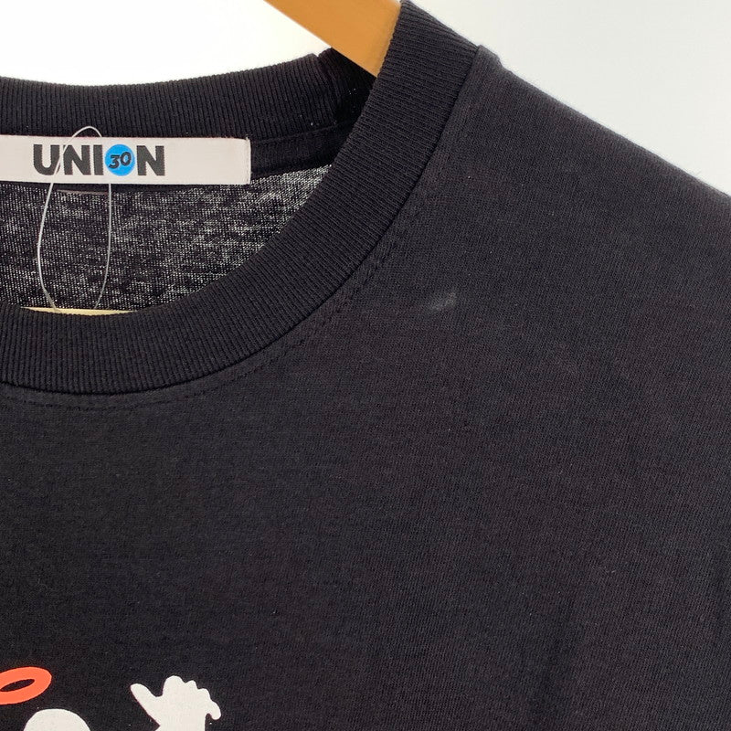 【中古品】【メンズ】 UNION ORIGINAL ユニオン オリジナル 半袖Tシャツ カットソー ブランド 古着 142-260726-gm-23-fuzh サイズ：3 カラー：ブラック 万代Net店