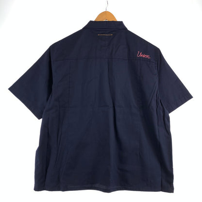 【中古美品】【メンズ】 UNION ORIGINAL ユニオン オリジナル WSS-316 HICKS SS SHIRT シャツ タグ付 142-260707-ny-10-fuzh サイズ：XL カラー：ネイビー 万代Net店