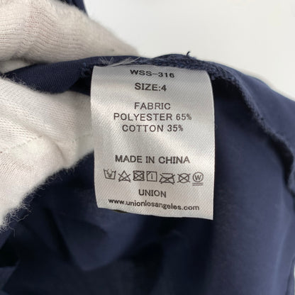 【中古美品】【メンズ】 UNION ORIGINAL ユニオン オリジナル WSS-316 HICKS SS SHIRT シャツ タグ付 142-260707-ny-10-fuzh サイズ：XL カラー：ネイビー 万代Net店