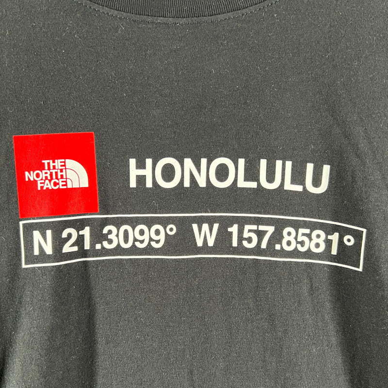【中古品】【メンズ】 THE NORTH FACE ノースフェイス 半袖Tシャツ ホノルル ホノルル限定 144-260710-ny-08-fuzh サイズ：L カラー：ブラック 万代Net店