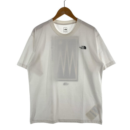 【中古品】【メンズ】 THE NORTH FACE ザ・ノースフェイス 半袖Tシャツ NT31903 カットソー ブランド 古着 144-260808-gm-18-fuzh サイズ：L カラー：ホワイト 万代Net店
