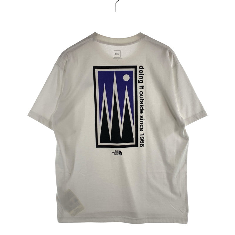【中古品】【メンズ】 THE NORTH FACE ザ・ノースフェイス 半袖Tシャツ NT31903 カットソー ブランド 古着 144-260808-gm-18-fuzh サイズ：L カラー：ホワイト 万代Net店