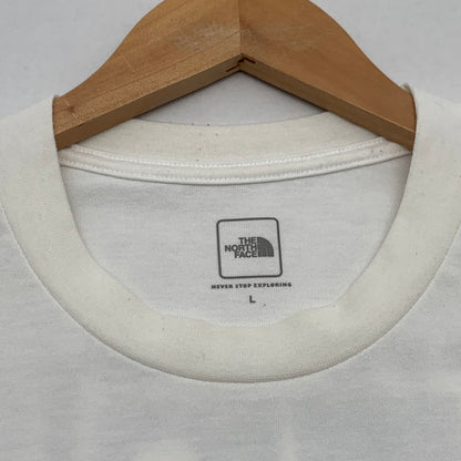 【中古品】【メンズ】 THE NORTH FACE ザ・ノースフェイス 半袖Tシャツ NT31903 カットソー ブランド 古着 144-260808-gm-18-fuzh サイズ：L カラー：ホワイト 万代Net店