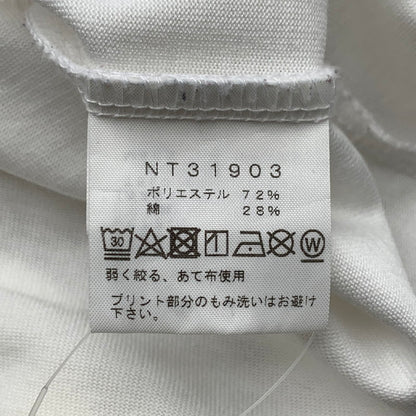 【中古品】【メンズ】 THE NORTH FACE ザ・ノースフェイス 半袖Tシャツ NT31903 カットソー ブランド 古着 144-260808-gm-18-fuzh サイズ：L カラー：ホワイト 万代Net店