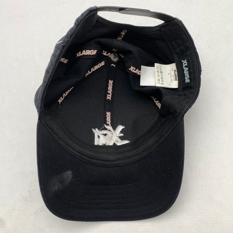 【中古品】【メンズ】 XLARGE キャップ BLACK SIZE:ONE 101223051002 ※汚れ・毛の付着・使用感有 帽子 185-260811-io-44-fuzh カラー：ブラック 万代Net店
