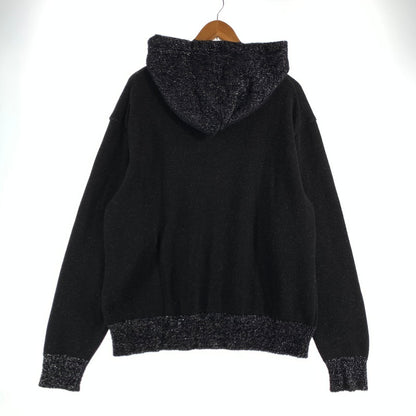 【中古品】【メンズ】 LIBERAL ARTS リベラルアーツ KNIT ニット STAR GRITTER HOODY ニットスターフード グリッター 142-260707-ny-07-fuzh サイズ：M カラー：ブラック 万代Net店