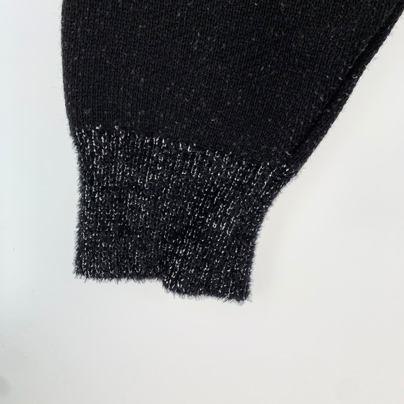 【中古品】【メンズ】 LIBERAL ARTS リベラルアーツ KNIT ニット STAR GRITTER HOODY ニットスターフード グリッター 142-260707-ny-07-fuzh サイズ：M カラー：ブラック 万代Net店