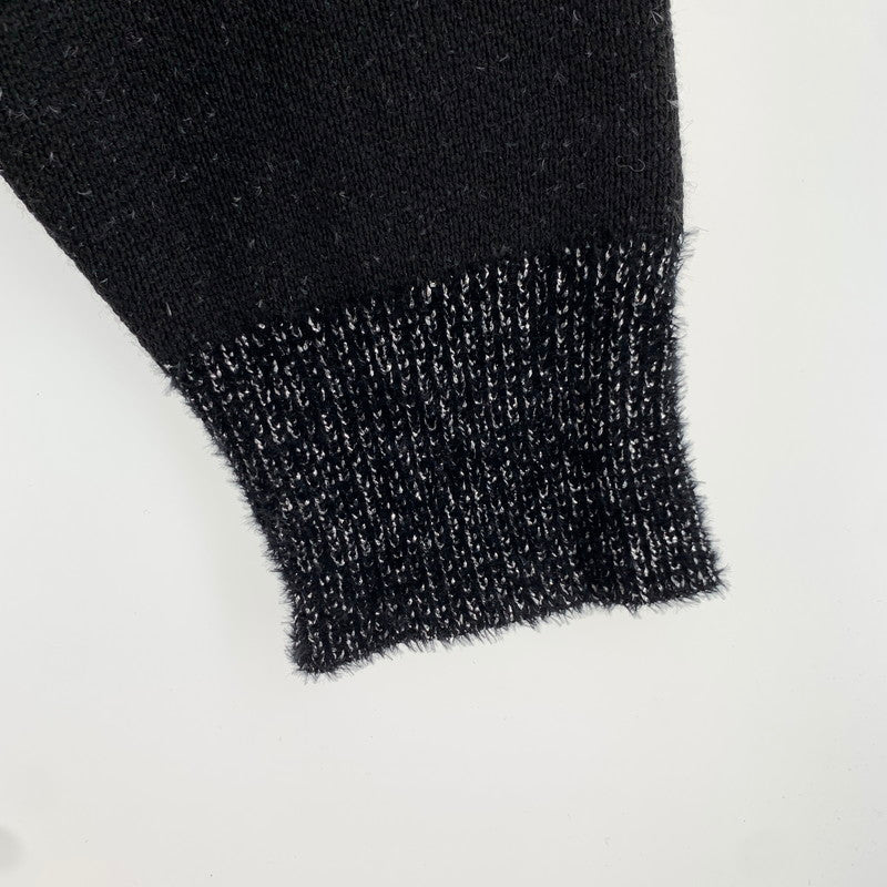 【中古品】【メンズ】 LIBERAL ARTS リベラルアーツ KNIT ニット STAR GRITTER HOODY ニットスターフード グリッター 142-260707-ny-07-fuzh サイズ：M カラー：ブラック 万代Net店