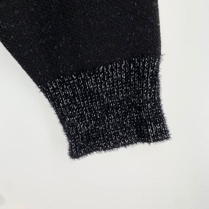 【中古品】【メンズ】 LIBERAL ARTS リベラルアーツ KNIT ニット STAR GRITTER HOODY ニットスターフード グリッター 142-260707-ny-07-fuzh サイズ：M カラー：ブラック 万代Net店