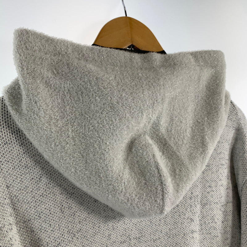 【中古品】【メンズ】 LIBERAL ARTS リベラルアーツ KNIT ニット STAR GRITTER HOODY ニットスターフード グリッター 142-260707-ny-06-fuzh サイズ：M カラー：ホワイト ブラック 万代Net店