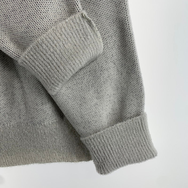 【中古品】【メンズ】 LIBERAL ARTS リベラルアーツ KNIT ニット STAR GRITTER HOODY ニットスターフード グリッター 142-260707-ny-06-fuzh サイズ：M カラー：ホワイト ブラック 万代Net店