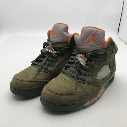 【中古品】【メンズ】 NIKE ナイキ DD587-308 AIR JORDAN ５ RETRO "OLIVE" エアジョーダン5 レトロ オリーブ スニーカー 靴 160-260723-mh-05-fuzh サイズ：27.5cm カラー：オリーブ 万代Net店