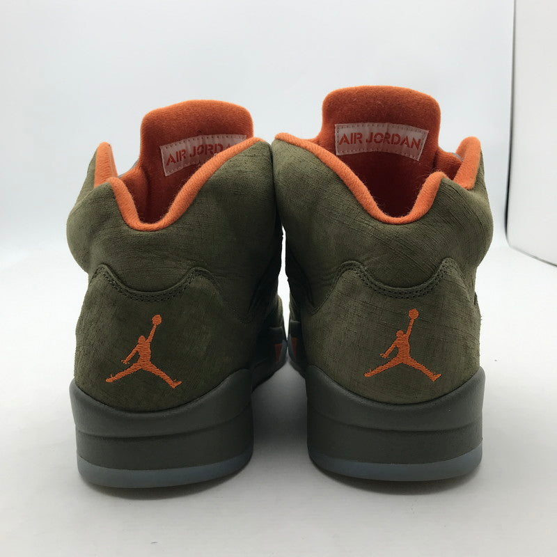 【中古品】【メンズ】 NIKE ナイキ DD587-308 AIR JORDAN ５ RETRO "OLIVE" エアジョーダン5 レトロ オリーブ スニーカー 靴 160-260723-mh-05-fuzh サイズ：27.5cm カラー：オリーブ 万代Net店