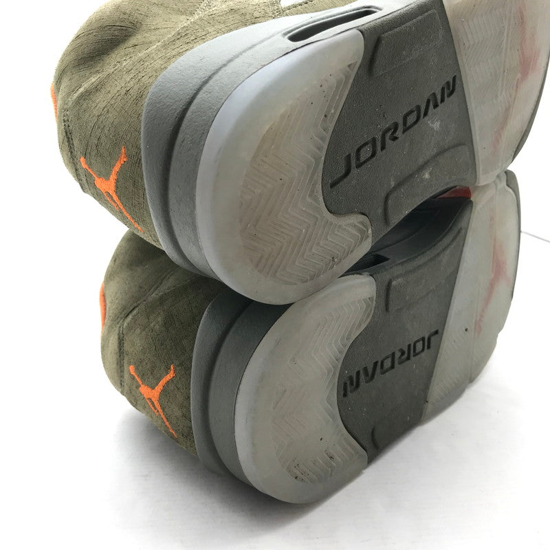 【中古品】【メンズ】 NIKE ナイキ DD587-308 AIR JORDAN ５ RETRO "OLIVE" エアジョーダン5 レトロ オリーブ スニーカー 靴 160-260723-mh-05-fuzh サイズ：27.5cm カラー：オリーブ 万代Net店