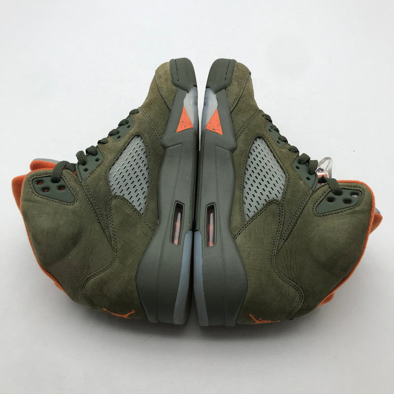 【中古品】【メンズ】 NIKE ナイキ DD587-308 AIR JORDAN ５ RETRO "OLIVE" エアジョーダン5 レトロ オリーブ スニーカー 靴 160-260723-mh-05-fuzh サイズ：27.5cm カラー：オリーブ 万代Net店