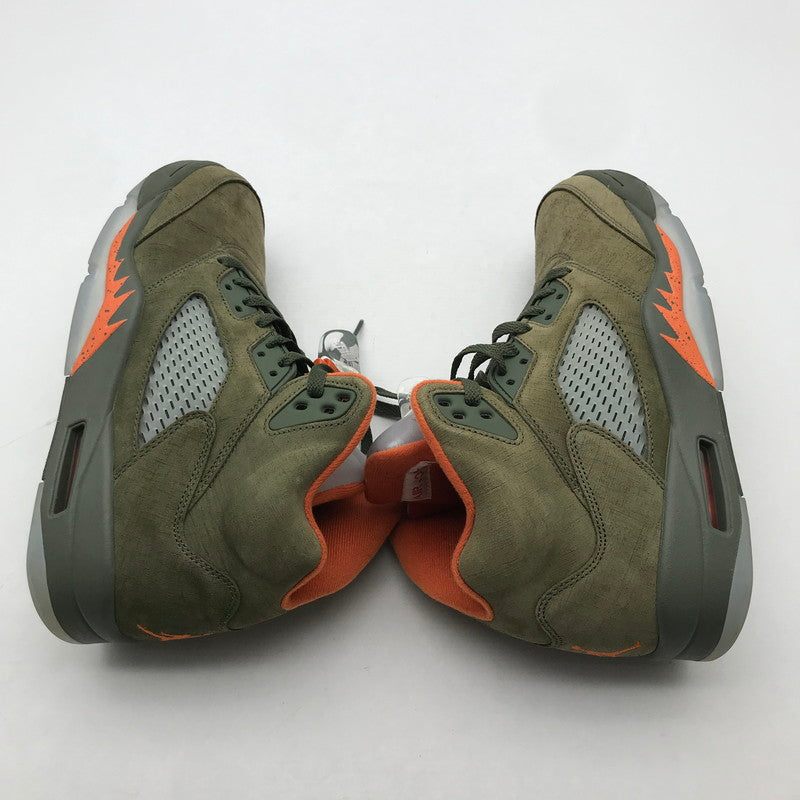 【中古品】【メンズ】 NIKE ナイキ DD587-308 AIR JORDAN ５ RETRO "OLIVE" エアジョーダン5 レトロ オリーブ スニーカー 靴 160-260723-mh-05-fuzh サイズ：27.5cm カラー：オリーブ 万代Net店