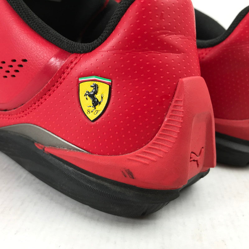 【中古品】【メンズ】 PUMA プーマ × FERRARI フェラーリ DRIFT CAT DECIMA ドリフト キャット デシマ スニーカー 靴 163-260930-mh-02-fuzh サイズ：27.5cm カラー：レッド 万代Net店