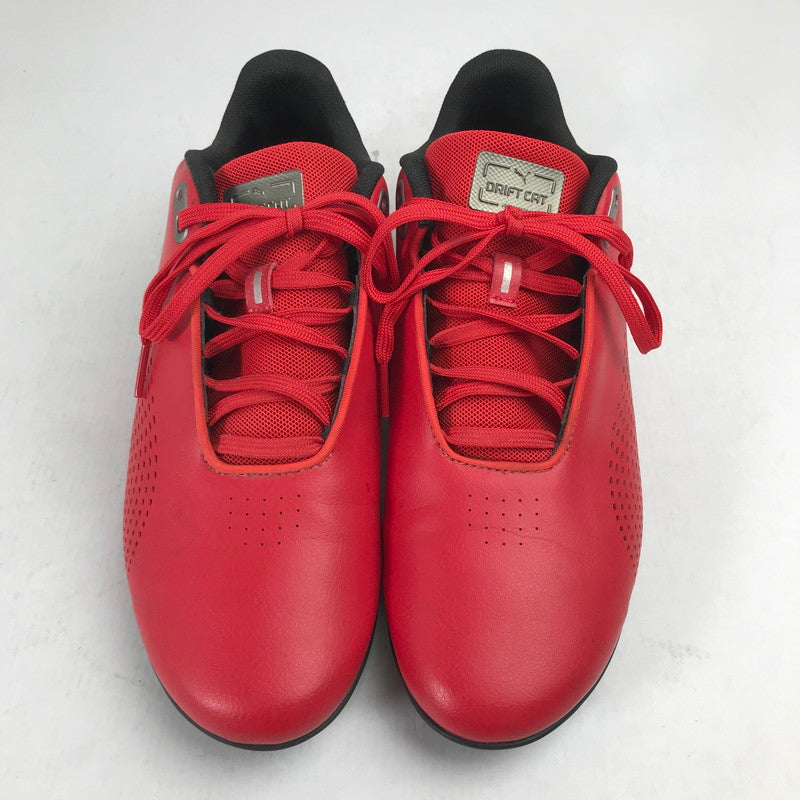 【中古品】【メンズ】 PUMA プーマ × FERRARI フェラーリ DRIFT CAT DECIMA ドリフト キャット デシマ スニーカー 靴 163-260930-mh-02-fuzh サイズ：27.5cm カラー：レッド 万代Net店
