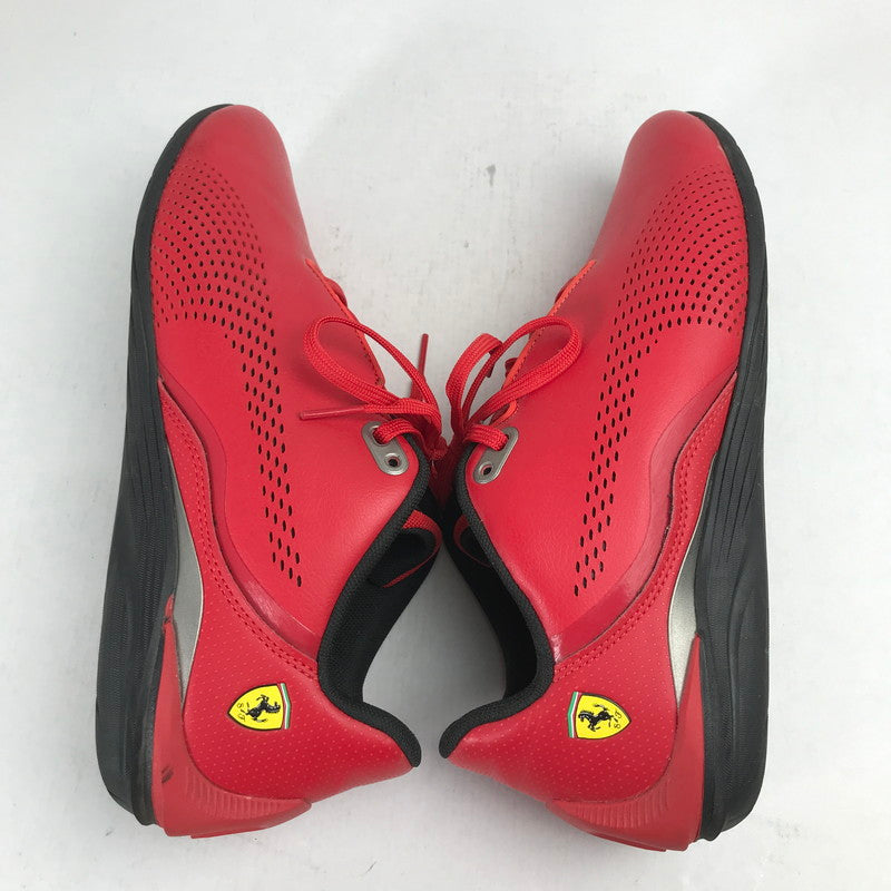 【中古品】【メンズ】 PUMA プーマ × FERRARI フェラーリ DRIFT CAT DECIMA ドリフト キャット デシマ スニーカー 靴 163-260930-mh-02-fuzh サイズ：27.5cm カラー：レッド 万代Net店
