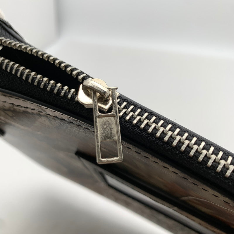 【中古品】【メンズ/レディース】 SUPREME シュプリーム LEATHER MONEY BAG レザーマネーバック リアルツリー 25FW B4UD13-94 カギ付属 149-260707-ny-01-fuzh カラー：カモ柄 万代Net店