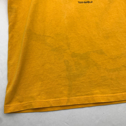 【中古品】【メンズ】 FAT エフエーティー 半袖Tシャツ 厚手 クジラ スウェットTEE ブランド 古着 142-260726-gm-18-fuzh サイズ：FAT カラー：イエロー 万代Net店