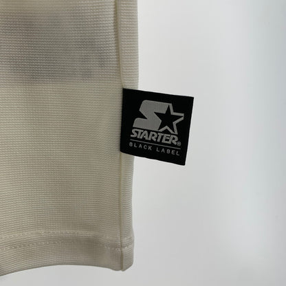 【中古品】【メンズ】 FAT×STARTER BLACK LABEL エフエイティー×スターターブラックレーベル F32411-CT28-AB STARSHOT 142-260707-ny-12-fuzh サイズ：L カラー：ホワイト 万代Net店