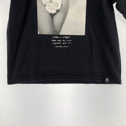 【中古品】【メンズ】 FAT エフエイティー F32120-TS01 S.B. REBORN モノクロフォトTシャツ 142-260707-ny-13-fuzh サイズ：M カラー：ブラック 万代Net店