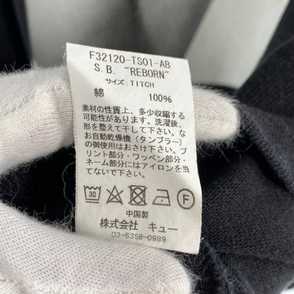 【中古品】【メンズ】 FAT エフエイティー F32120-TS01 S.B. REBORN モノクロフォトTシャツ 142-260707-ny-13-fuzh サイズ：M カラー：ブラック 万代Net店