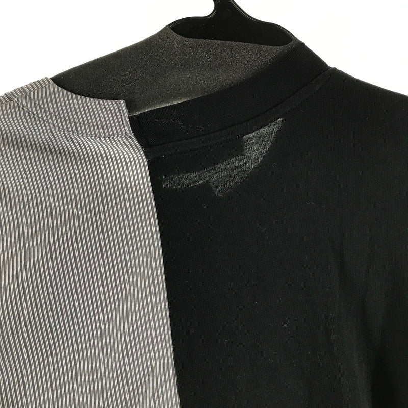 【中古品】【メンズ】 ONITSUKA TIGER オニツカタイガー 2183B319 GRAPHIC TEE Tシャツ BLACK.GRAYストライプ SIZE:L 148-260811-io-35-fuzh カラー：ブラックグレーストライプ 万代Net店