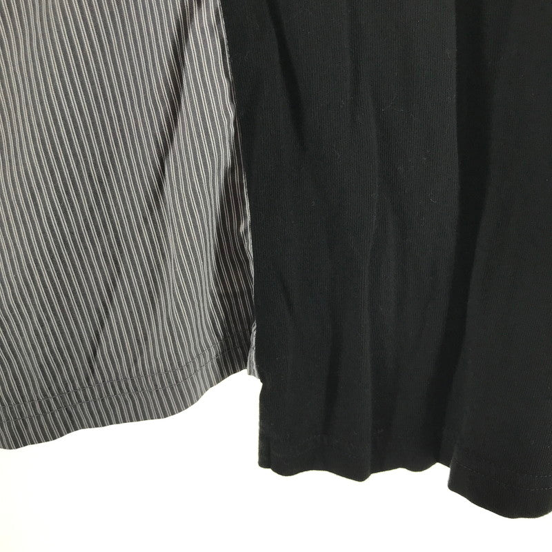 【中古品】【メンズ】 ONITSUKA TIGER オニツカタイガー 2183B319 GRAPHIC TEE Tシャツ BLACK.GRAYストライプ SIZE:L 148-260811-io-35-fuzh カラー：ブラックグレーストライプ 万代Net店
