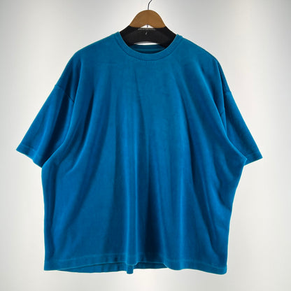 【中古品】【メンズ】 TIGHTBOOTH タイトブース ベロア半袖Tシャツ 142-260710-ny-03-fuzh サイズ：L カラー：アクアブルー 万代Net店