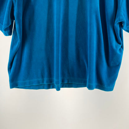 【中古品】【メンズ】 TIGHTBOOTH タイトブース ベロア半袖Tシャツ 142-260710-ny-03-fuzh サイズ：L カラー：アクアブルー 万代Net店