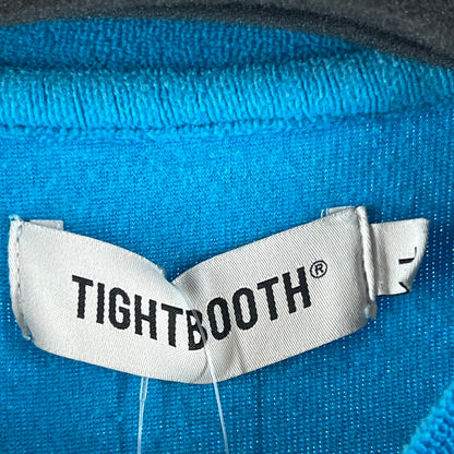 【中古品】【メンズ】 TIGHTBOOTH タイトブース ベロア半袖Tシャツ 142-260710-ny-03-fuzh サイズ：L カラー：アクアブルー 万代Net店