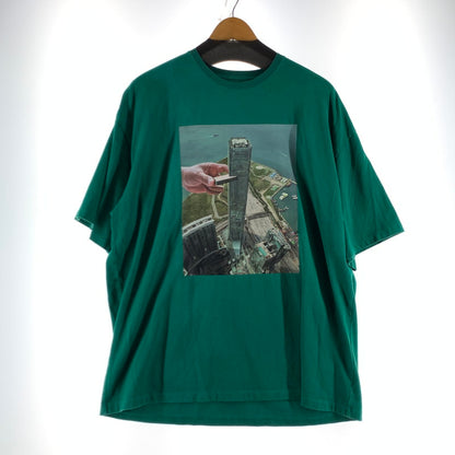 【中古品】【メンズ】 TIGHTBOOTH タイトブース 半袖Tシャツ カラーGREEN SIZE:L 142-260722-ky-18-fuzh 万代Net店