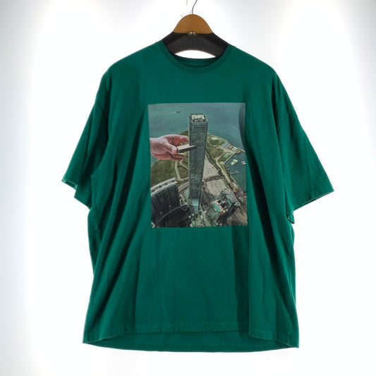 【中古品】【メンズ】 TIGHTBOOTH タイトブース 半袖Tシャツ カラーGREEN SIZE:L 142-260722-ky-18-fuzh 万代Net店