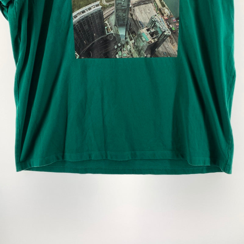 【中古品】【メンズ】 TIGHTBOOTH タイトブース 半袖Tシャツ カラーGREEN SIZE:L 142-260722-ky-18-fuzh 万代Net店