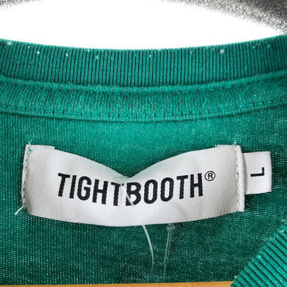 【中古品】【メンズ】 TIGHTBOOTH タイトブース 半袖Tシャツ カラーGREEN SIZE:L 142-260722-ky-18-fuzh 万代Net店