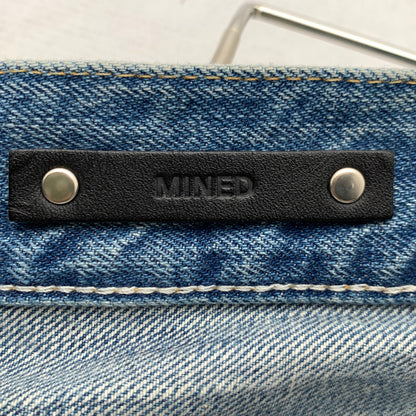 【中古品】【メンズ】 MINEDENIM マインデニム USS DENIM PANTS ダメージデニムパンツ 151-260707-ny-02-fuzh サイズ：5（XS） カラー：ブルー 万代Net店