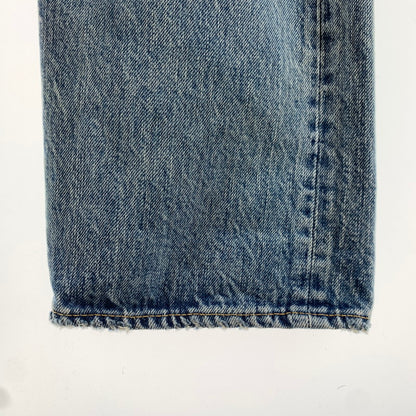 【中古品】【メンズ】 MINEDENIM マインデニム USS DENIM PANTS ダメージデニムパンツ 151-260707-ny-02-fuzh サイズ：5（XS） カラー：ブルー 万代Net店