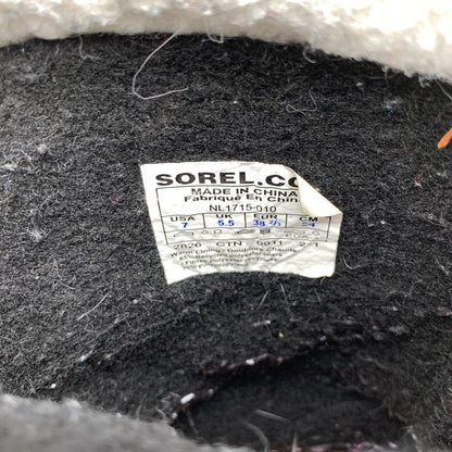 【中古品】【レディース】 SOREL ソレル スノーブーツ BLACK チマヨ柄 SIZE:24.0㎝ ※汚れ・毛玉・毛の付着・プリントヒビ・使用感有 靴 167-260811-io-56-fuzh カラー：ブラック 万代Net店