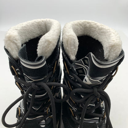 【中古品】【レディース】 SOREL ソレル スノーブーツ BLACK チマヨ柄 SIZE:24.0㎝ ※汚れ・毛玉・毛の付着・プリントヒビ・使用感有 靴 167-260811-io-56-fuzh カラー：ブラック 万代Net店