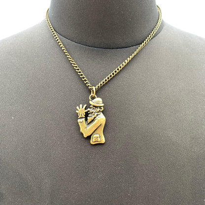 【中古品】【メンズ】 STORM BECKER ストームベッカー ネックレス 真鍮 アクセサリー 192-260715-io-03-fuzh 万代Net店