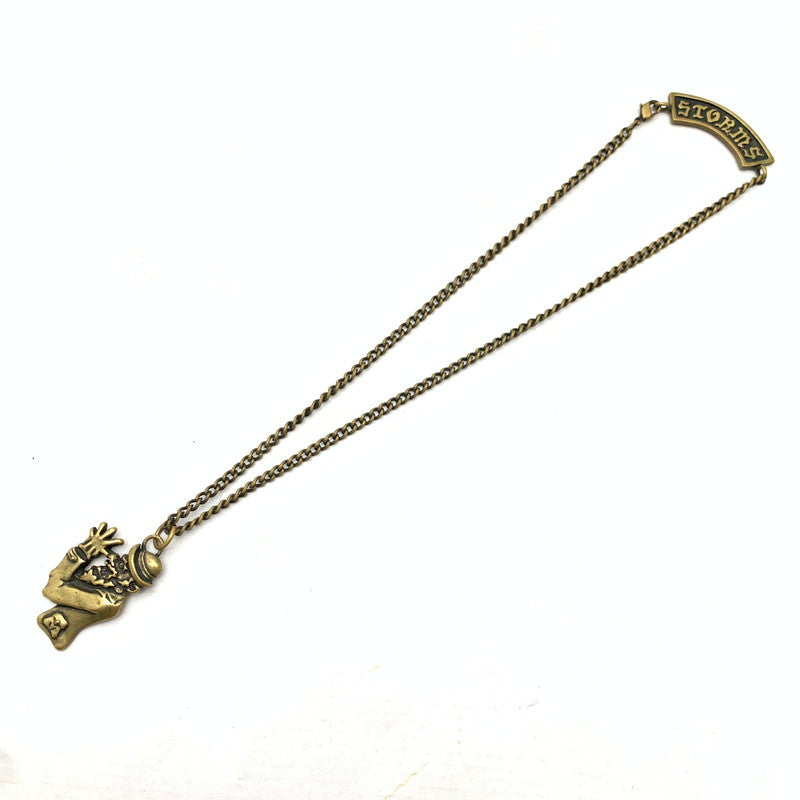 【中古品】【メンズ】 STORM BECKER ストームベッカー ネックレス 真鍮 アクセサリー 192-260715-io-03-fuzh 万代Net店