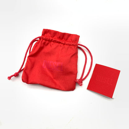 【中古品】【レディース】 DIESEL ディーゼル チョーカーネックレス カラー:シルバー・ブラック 保存袋・箱有 アクセサリー 192-260715-io-04-fuzh 万代Net店