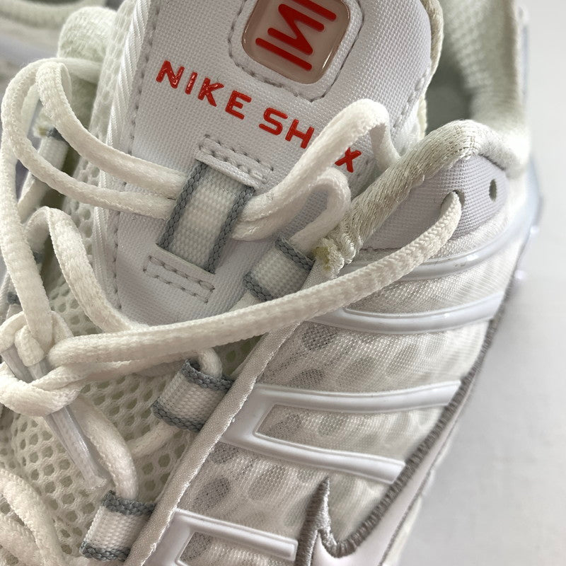 【中古品】【メンズ】 NIKE ナイキ AV3595-100 SHOX TL "WHITE METALLIC SILVER MAX ORANGE WHITE" WHITE SIZE:27.5cm 本体のみ ※汚れ・臭いあり スニーカー 靴 160-260717-io-12-fuzh 万代Net店