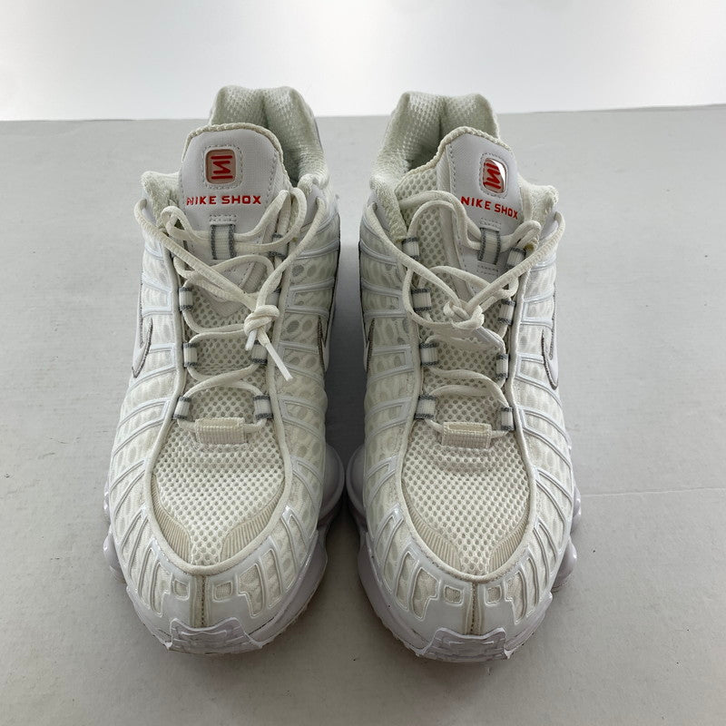 【中古品】【メンズ】 NIKE ナイキ AV3595-100 SHOX TL "WHITE METALLIC SILVER MAX ORANGE WHITE" WHITE SIZE:27.5cm 本体のみ ※汚れ・臭いあり スニーカー 靴 160-260717-io-12-fuzh 万代Net店