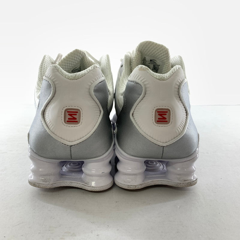 【中古品】【メンズ】 NIKE ナイキ AV3595-100 SHOX TL "WHITE METALLIC SILVER MAX ORANGE WHITE" WHITE SIZE:27.5cm 本体のみ ※汚れ・臭いあり スニーカー 靴 160-260717-io-12-fuzh 万代Net店