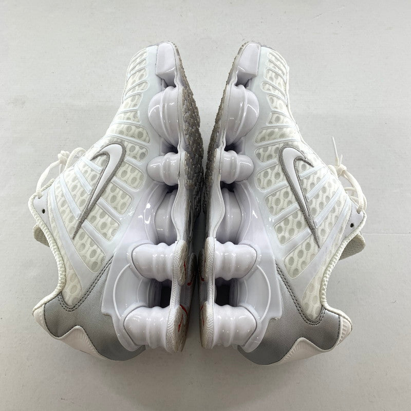 【中古品】【メンズ】 NIKE ナイキ AV3595-100 SHOX TL "WHITE METALLIC SILVER MAX ORANGE WHITE" WHITE SIZE:27.5cm 本体のみ ※汚れ・臭いあり スニーカー 靴 160-260717-io-12-fuzh 万代Net店