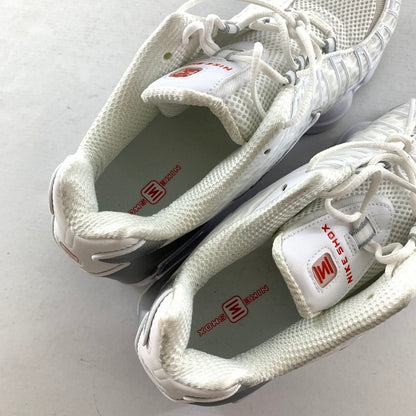 【中古品】【メンズ】 NIKE ナイキ AV3595-100 SHOX TL "WHITE METALLIC SILVER MAX ORANGE WHITE" WHITE SIZE:27.5cm 本体のみ ※汚れ・臭いあり スニーカー 靴 160-260717-io-12-fuzh 万代Net店