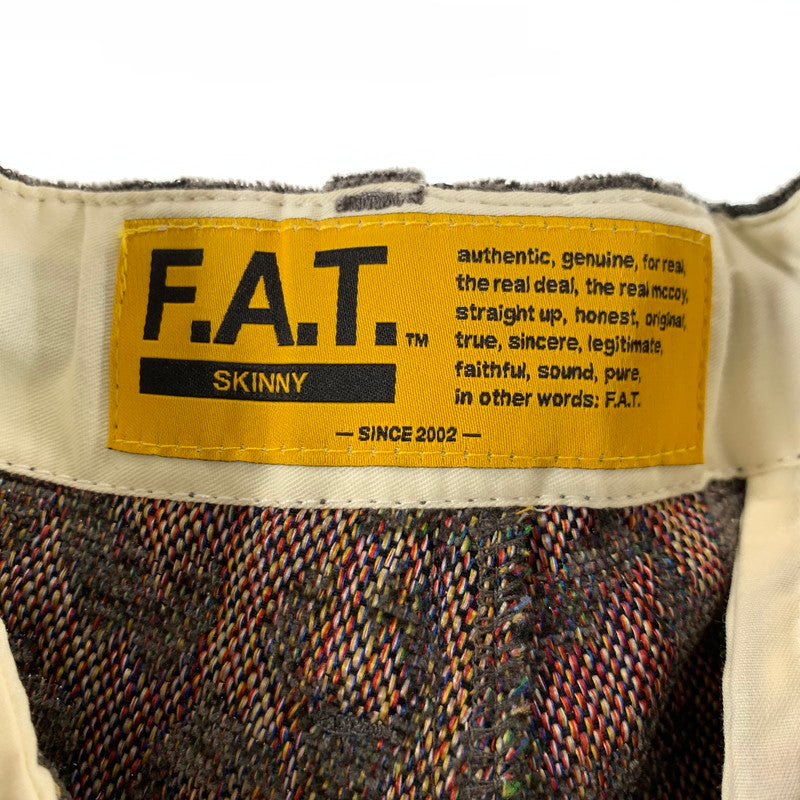 【中古品】【メンズ】 FAT エフエイティー GOBEROUSER ゴべラウザー レオパード SIZE:Ｌ 153-260722-ky-10-fuzh 万代Net店